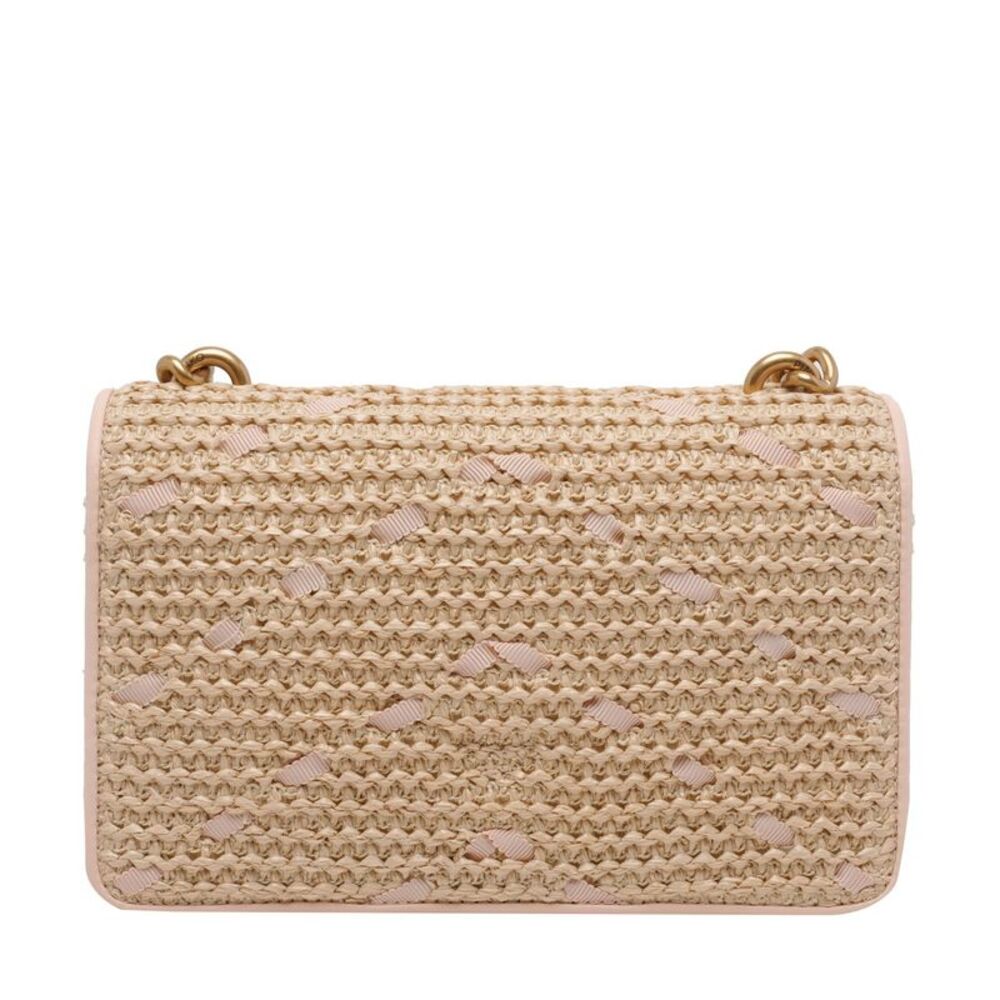 Pinko Women Mini Love One Light Rafia Crossbody Bag - Picture 3 of 4